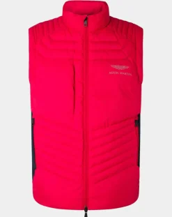 Doudoune sans manches Aston Martin Racing rouge/bleu