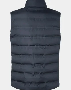 Doudoune sans manches bleu marine
