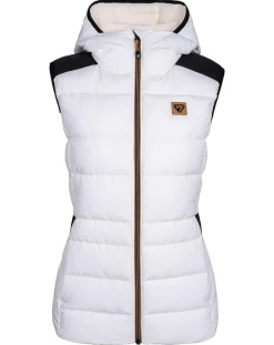 Doudoune sans manches Hadi blanche