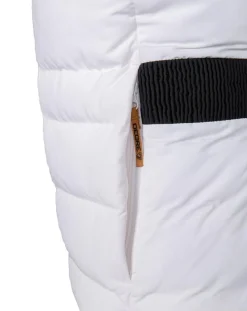 Doudoune sans manches Hadi blanche