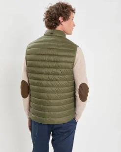 Doudoune sans manches kaki