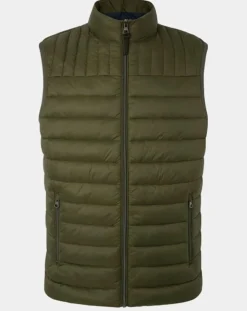 Doudoune sans manches kaki