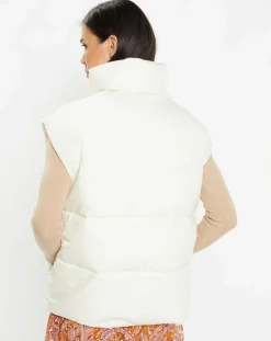 Doudoune sans manches Montana Puffy écrue