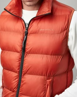 Doudoune sans manches No Down rouge