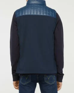 Doudoune sans manches Soft Shell Aston Martin Racing bleu marine