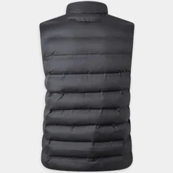 Doudoune sans manches unie noire