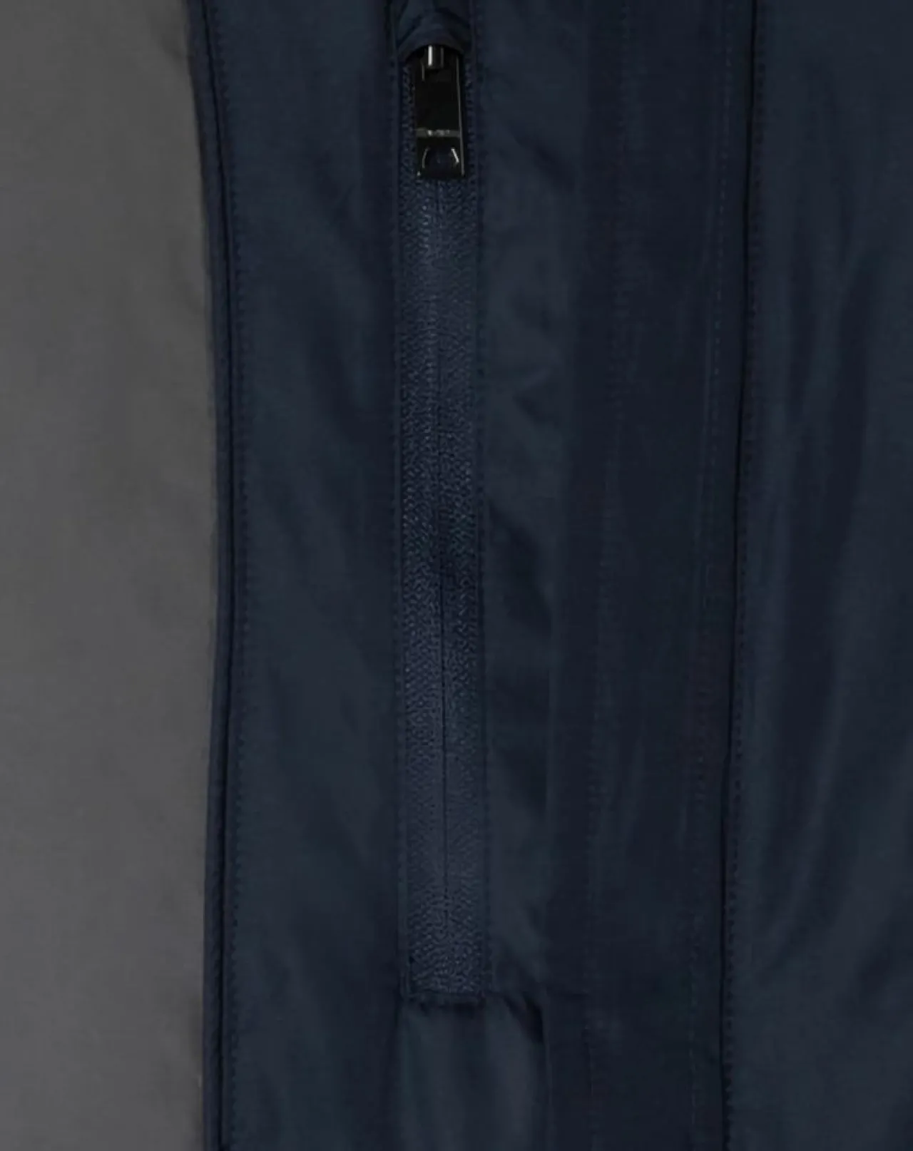 Doudoune unie bleu marine