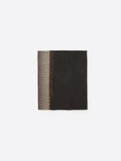 Echarpe fantaisie chocolat - 180x50 cm