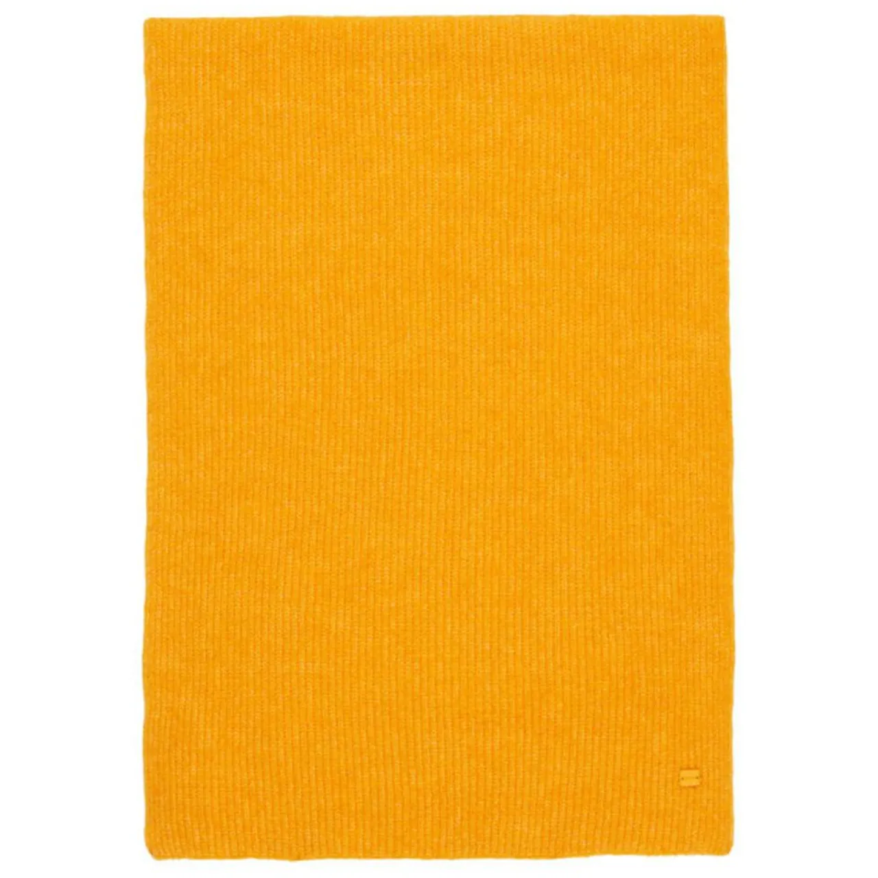 Echarpe large en Alpaga & Laine mélangés orange