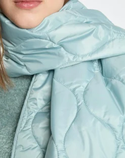 Echarpe matelassée Padded bleu clair
