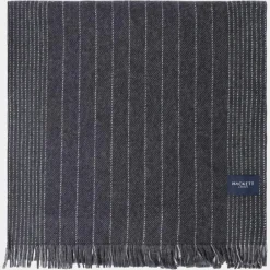 Echarpe Tennis à rayures gris foncé - 170x34 cm
