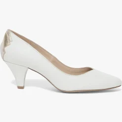 Escarpins en Cuir Izold blancs - Talon 6 cm