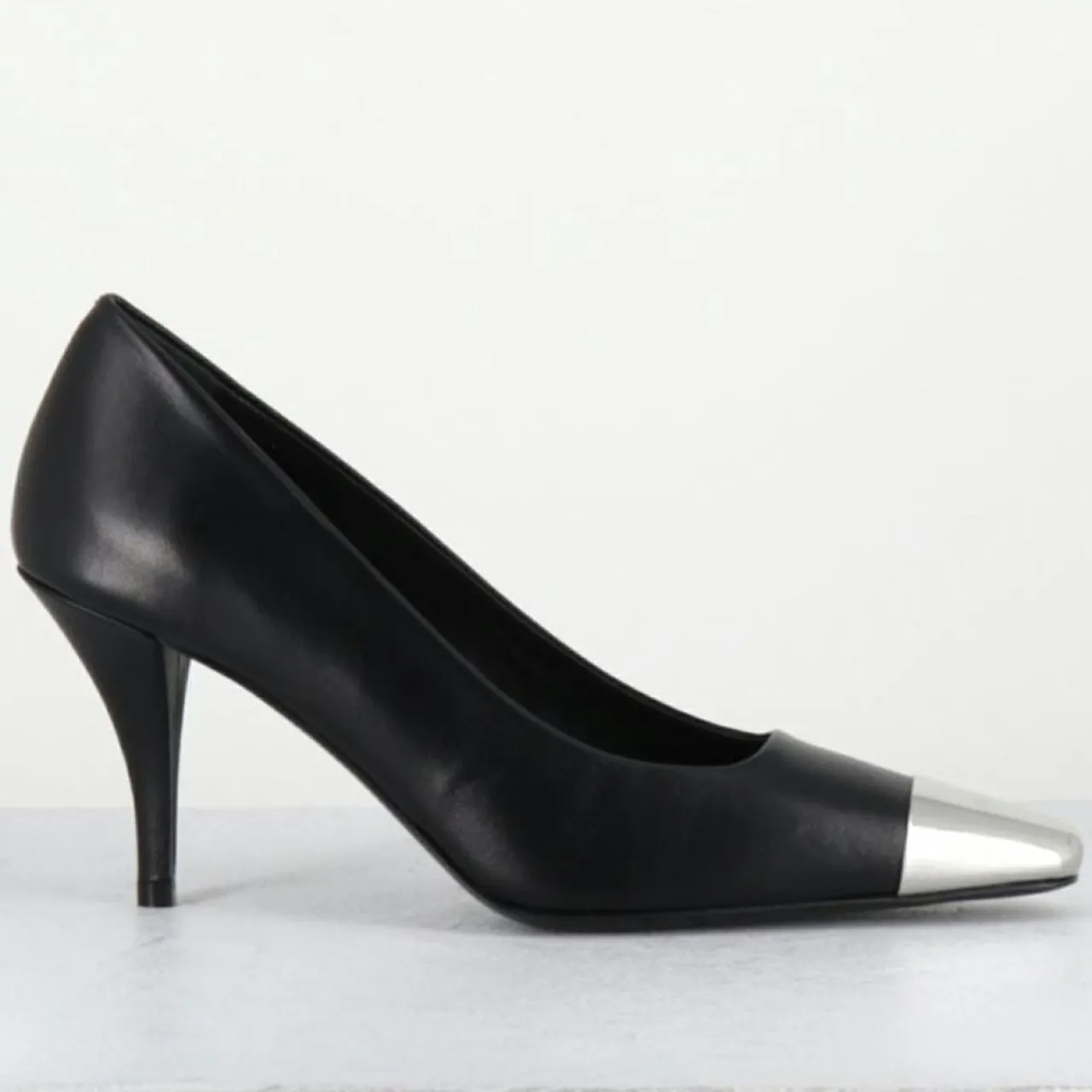 Escarpins en Cuir kecha noirs - Talon : 7.5cm