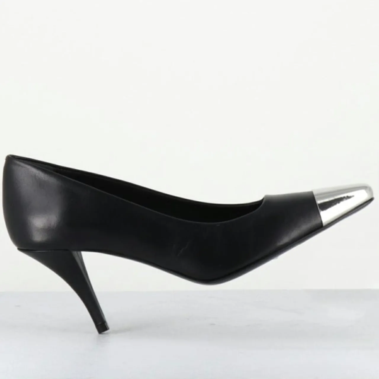 Escarpins en Cuir kecha noirs - Talon : 7.5cm