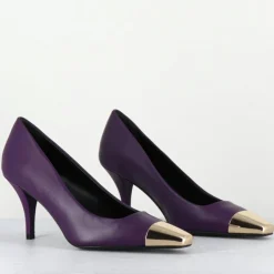 Escarpins en Cuir kecha violets - Talon : 7.5cm