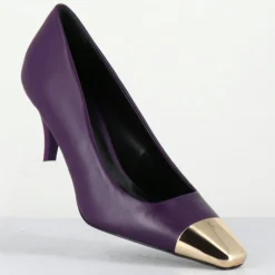 Escarpins en Cuir kecha violets - Talon : 7.5cm