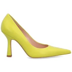 Escarpins en Cuir Leon Leonie Hanne X Liu Jo jaunes - Talon 10 cm