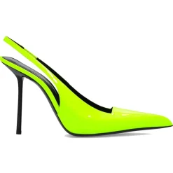Escarpins Kiss 105 à bride arrière jaunes