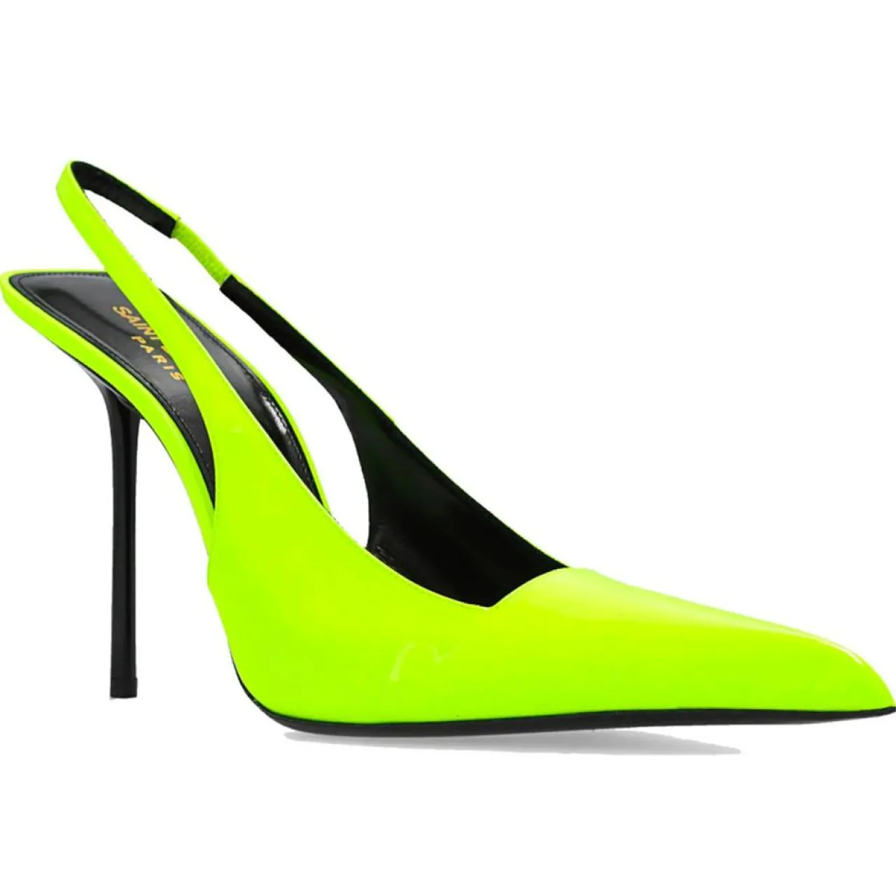 Escarpins Kiss 105 à bride arrière jaunes