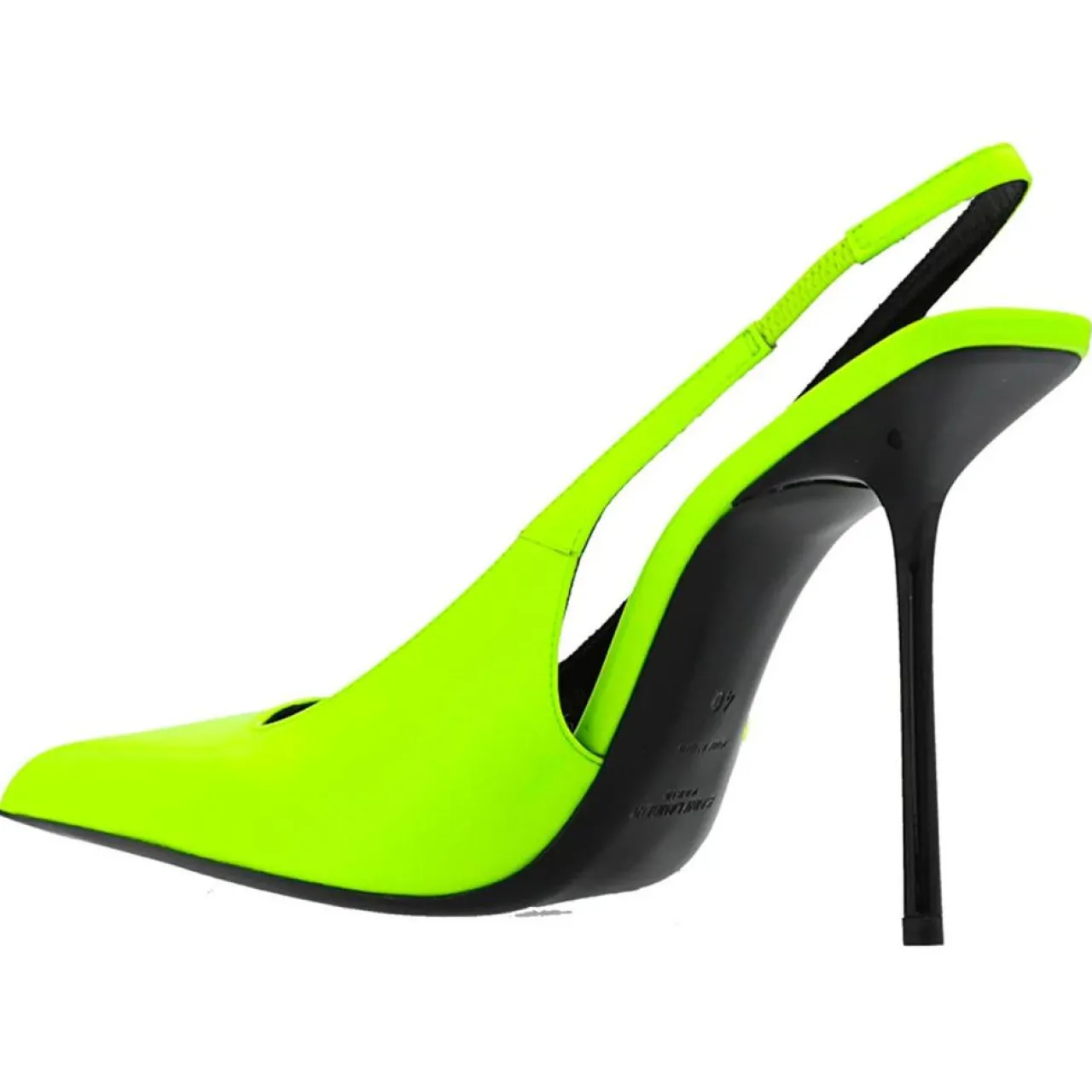 Escarpins Kiss 105 à bride arrière jaunes