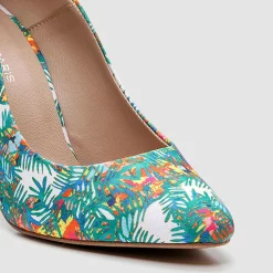 Escarpins Makea jungle multicolore - Talon 9 cm