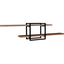 Etagère murale mone noyer - 120x30x18 cm