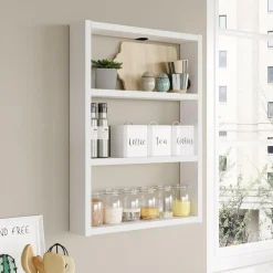 Etagère murale PR1 blanche - 43.2x60x9 cm