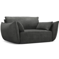 Fauteuil Vanda gris - 128x100x85 cm