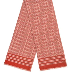 Foulard Escale orange - 70x180 cm
