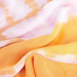 Foulard Livia tie and dye orange - 184x74 cm