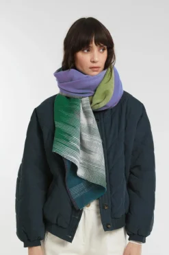 Foulard Osmose Vert 70 X 190Cm