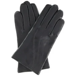 Gants en Cuir d'Agneau doublure Laine Waves fer