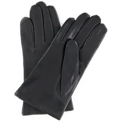 Gants en Cuir d'Agneau doublure Laine Waves fer
