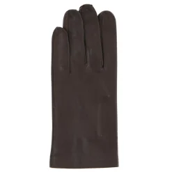 Gants en Cuir d'Agneau non doublés marron