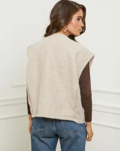 Gilet Alice beige