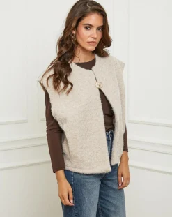 Gilet Alice beige