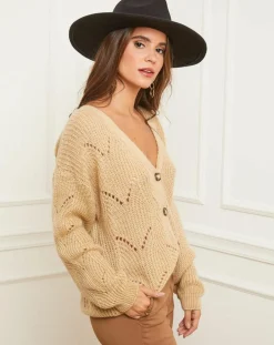 Gilet Alice camel