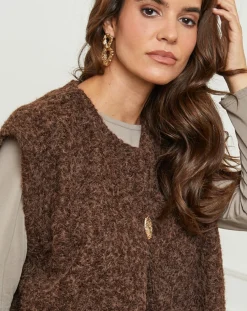 Gilet Alice choco
