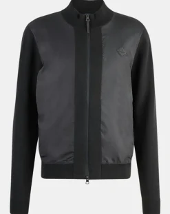 Gilet Bimatière zippé noir