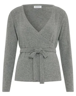 Gilet cache-coeur Kai gris chiné