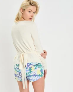 Gilet cache-coeur Mona talc