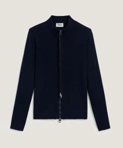 Gilet Denitsa zippé bleu nuit