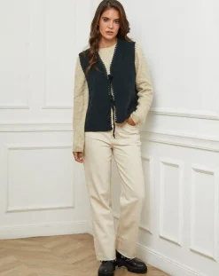 Gilet Diane noir