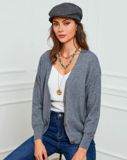 Gilet en Cachemire mélangé Laura gris