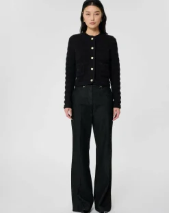 Gilet en Coton & Laine Giuda nuit