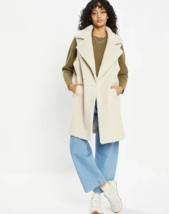 Gilet en Fausse Fourrure W1622L Mont riso late