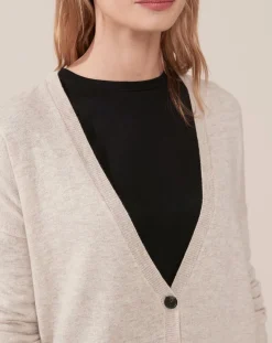 Gilet en Laine mélangée Ashton beige