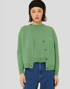 Gilet en Laine mélangée Gibus amande