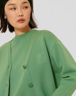 Gilet en Laine mélangée Gibus amande