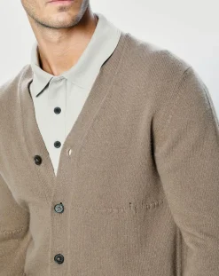 Gilet en Laine mélangée Tailored marron clair